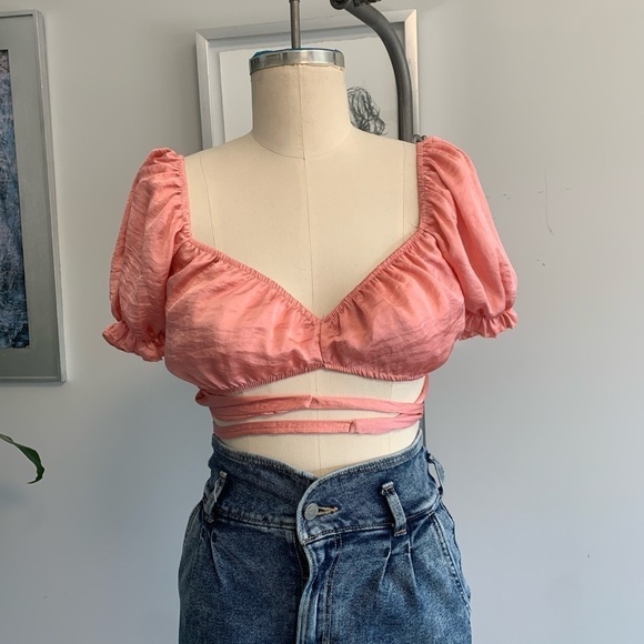 New Coquette Crop Top by Blue Blush - Picture 3 of 6